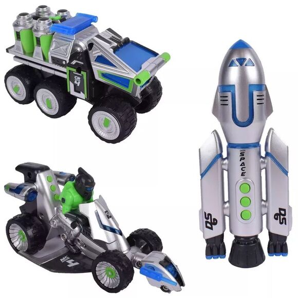 Space Maxx Space Explorers Mini Space Vehicles - 3pk - Picture 1 of 6